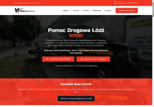 opinie Wiero Pomoc Drogowa | Laweta i holowanie Łódź